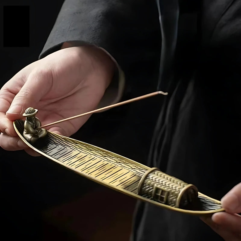 Incense Holder, Samurai's Meditation Boat