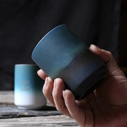 Samurai's Ceramic Tea Cup