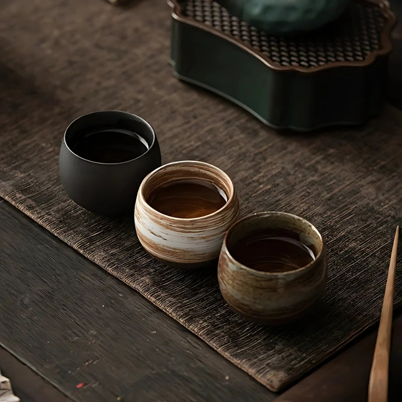 Japanese Ceramic Tea Cups, Zen