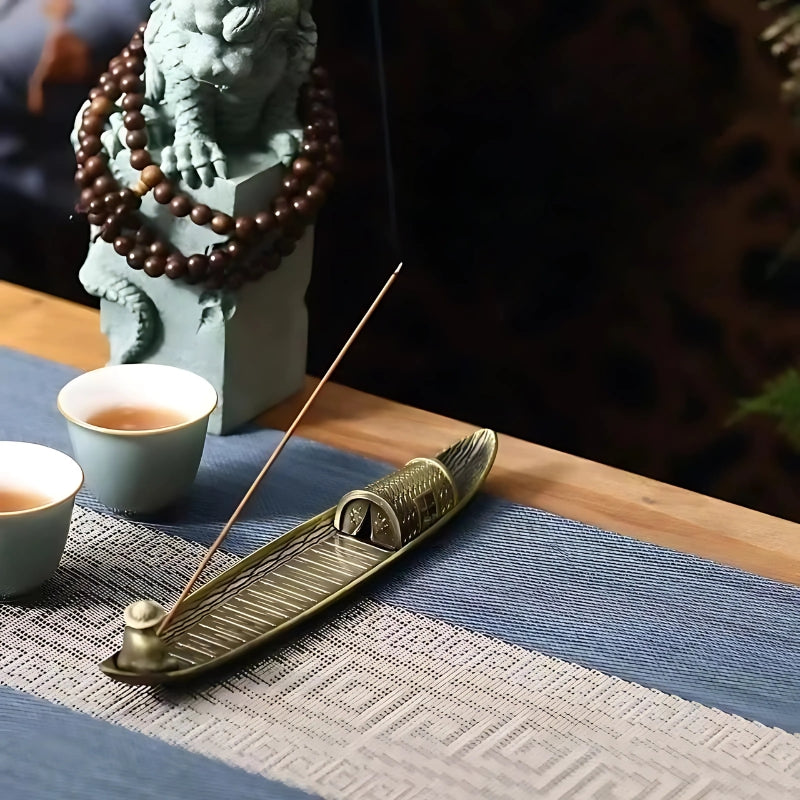 Incense Holder, Samurai's Meditation Boat