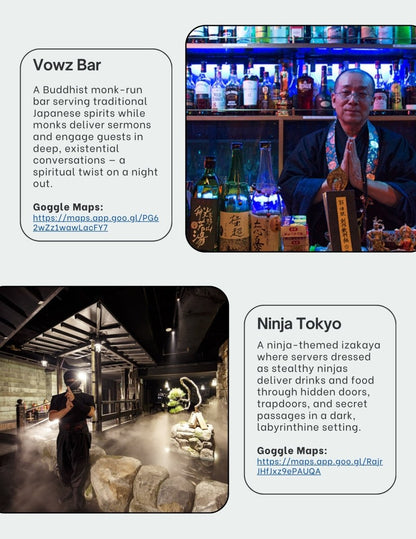 Tokyo Nightlife Guide - 40+ Hidden Nightlife Gems