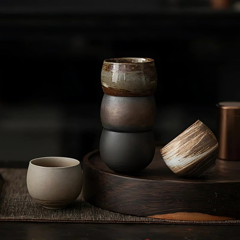 Japanese Ceramic Tea Cups, Zen