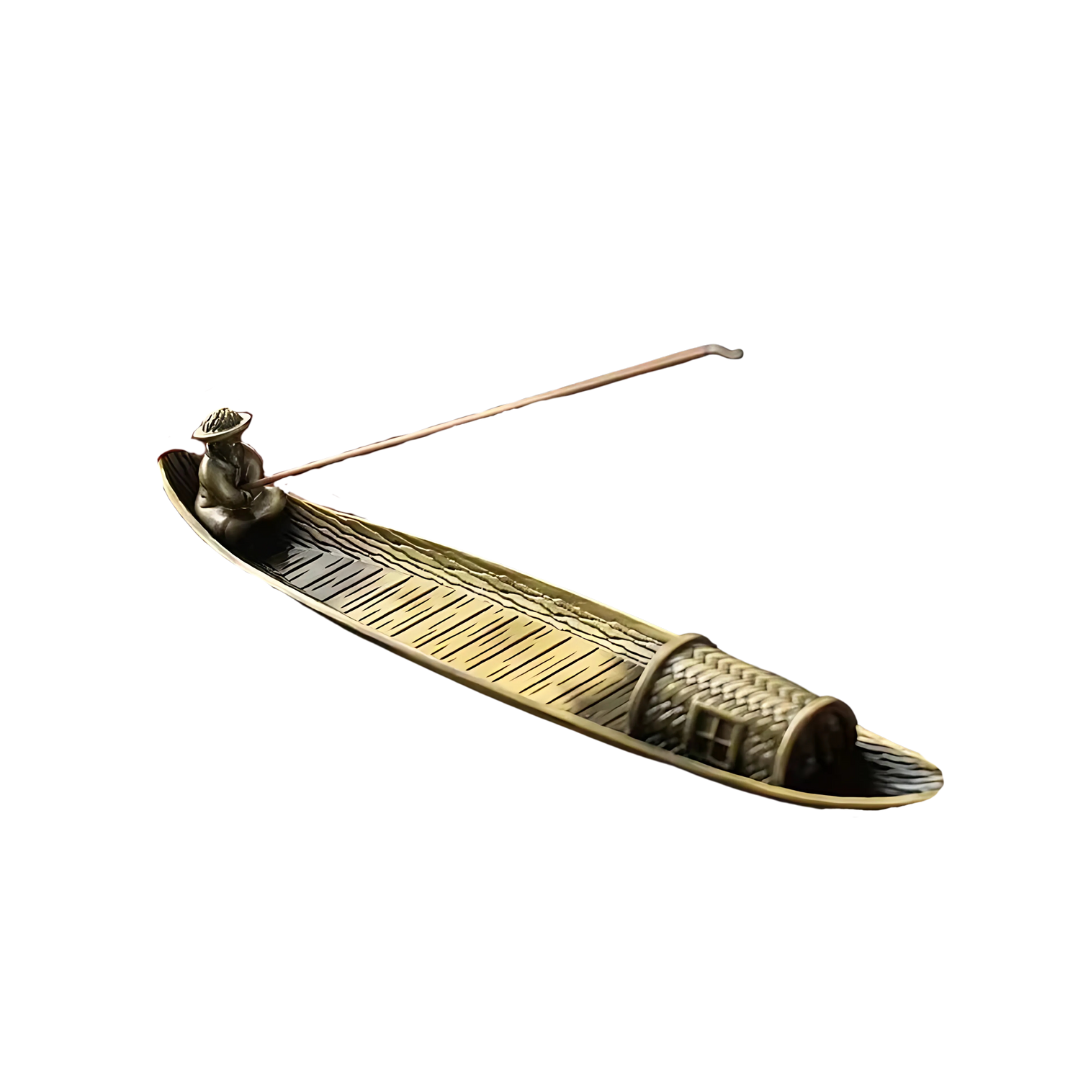 Incense Holder, Samurai's Meditation Boat