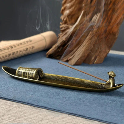 Incense Holder, Samurai's Meditation Boat