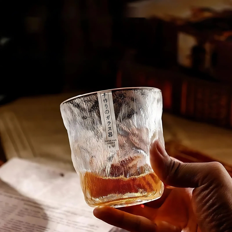 Japanese Whiskey Glass - Close up