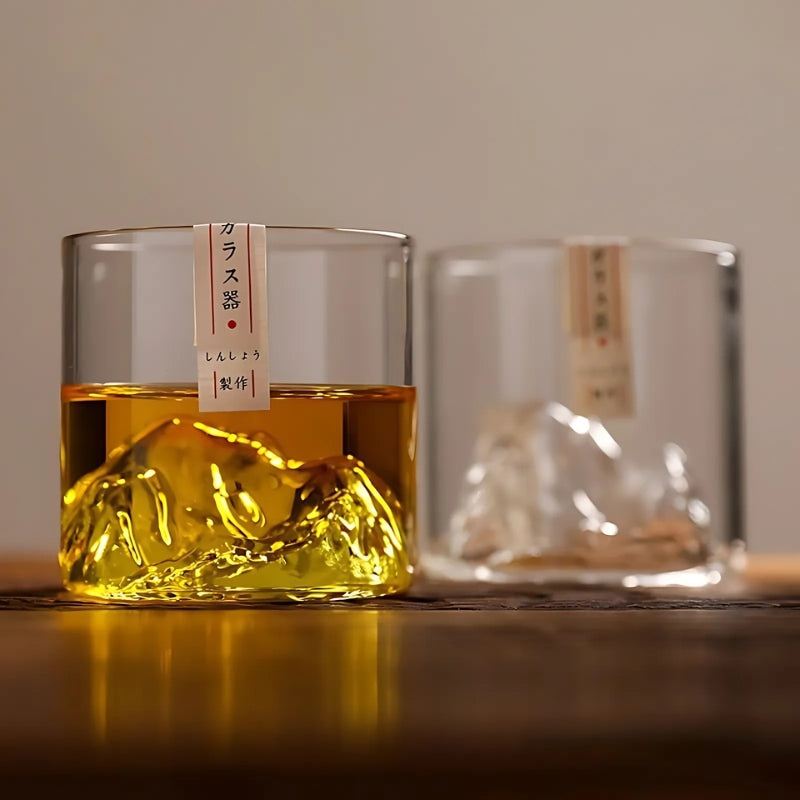 Two Japanese Whiskey Glasses 