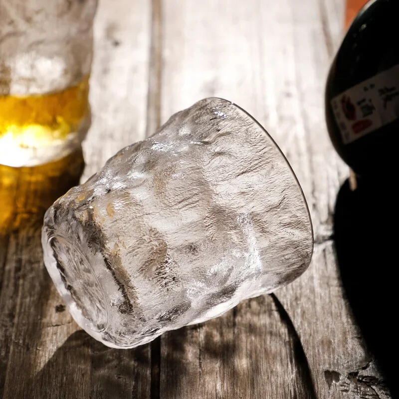 Japanese Whiskey Glass on Table